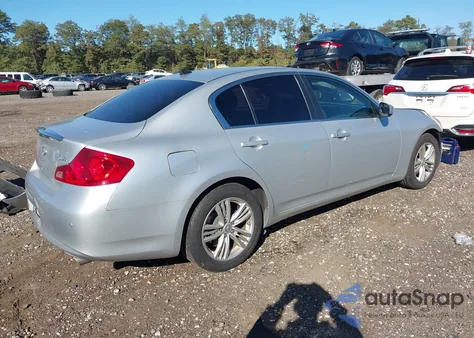 2013 Infiniti G37X из США, поврежденный, VIN JN1CV6AR6DM765293